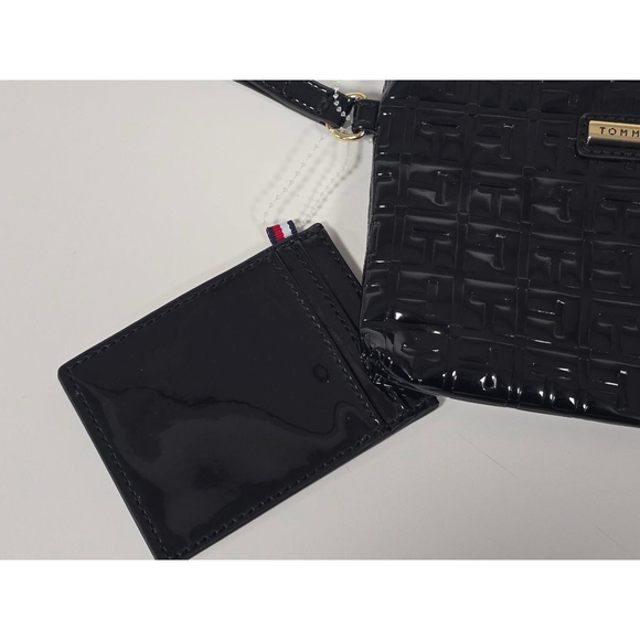 Tommy Hilfiger Women's Black Clutch and Card Holder - Picture 3 of 9